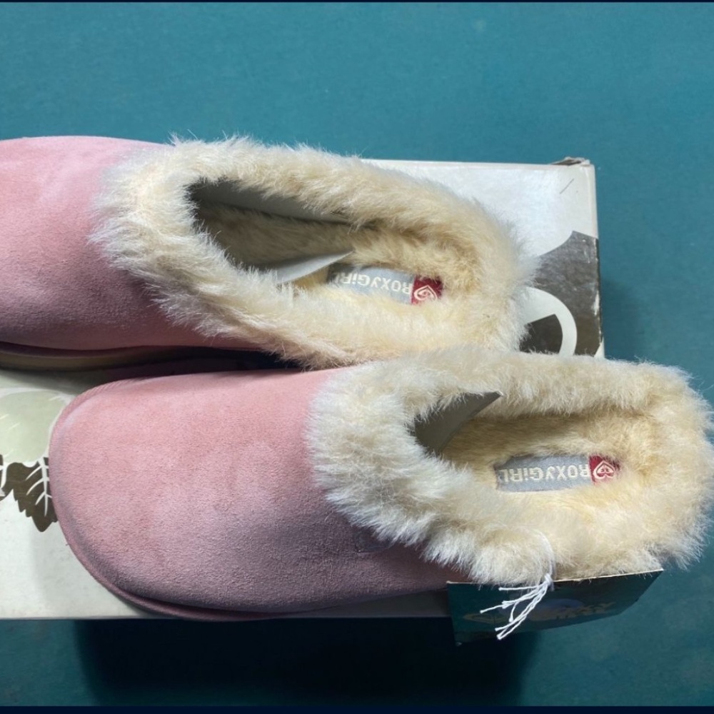 NWT Authentic Roxy Girl Slides - Picture 2 of 5